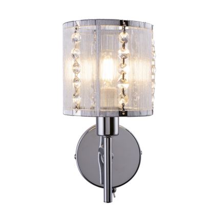 Globo - Zidna svjetiljka 1xE14/40W/230V mat krom