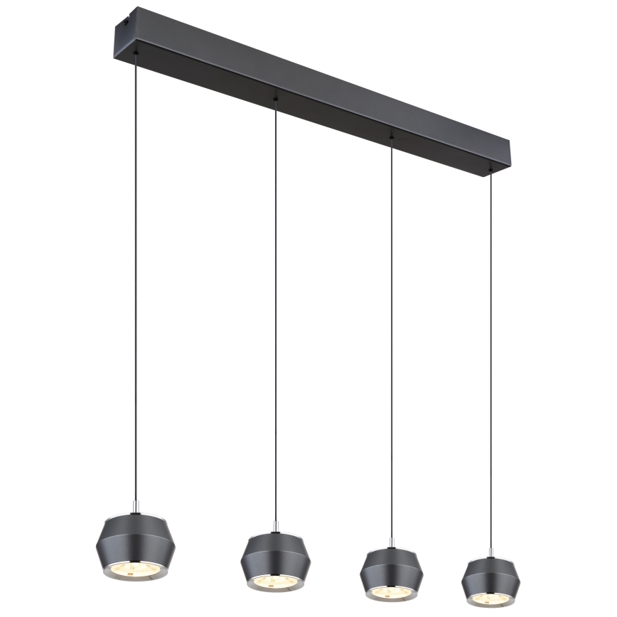 Globo - LED Luster na sajli 4xLED/6W/230V