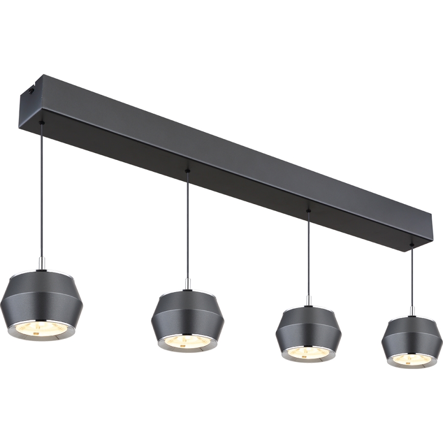 Globo - LED Luster na sajli 4xLED/6W/230V