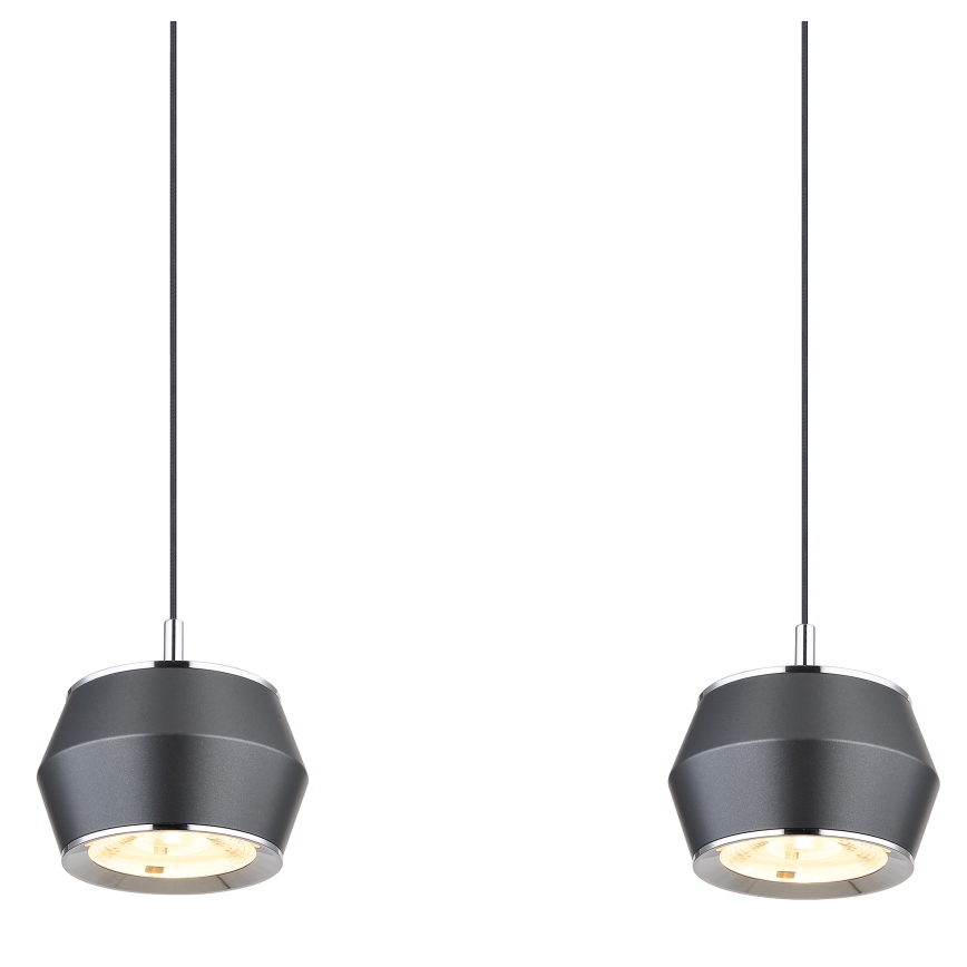 Globo - LED Luster na sajli 4xLED/6W/230V