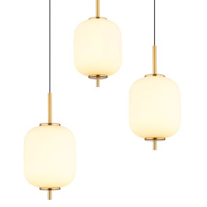 Globo - LED Luster na sajli 6xLED/6,7W/230V