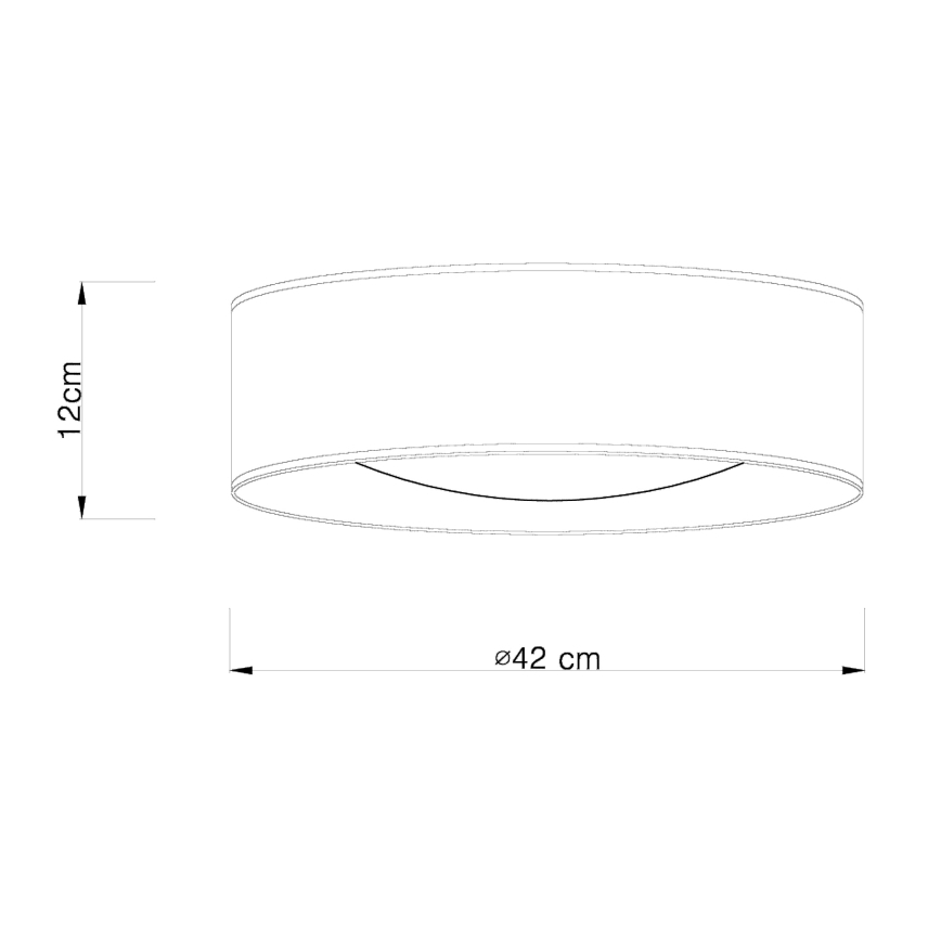 Globo 15229D7 - LED Stropna svjetiljka CLARKE LED/18W/230V