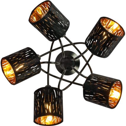 Globo 15264-5D - Ugradbeni luster TUXON 5xE14/25W/230V