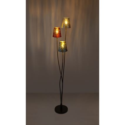Globo 15266-3S -Podna lampa TICON 3xE14/25W/230V