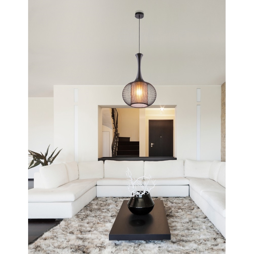 Globo 15267 - Luster na sajli KAI 1xE27/60W/230V