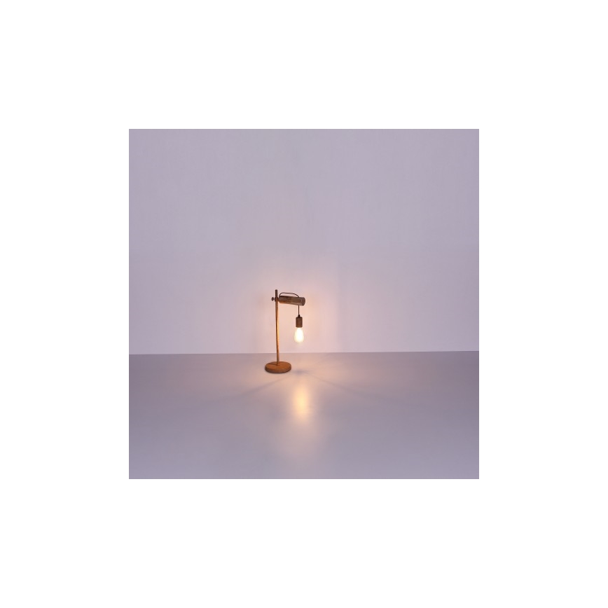 Globo - Stolna lampa 1xE27/40W/230V topola