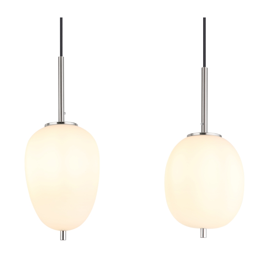 Globo - Luster na sajli 4xE14/40W/230V bijela