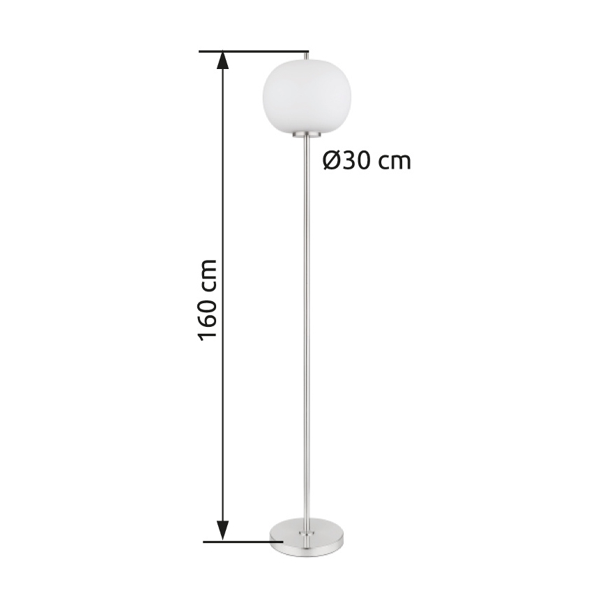 Globo - Podna lampa 1xE27/60W/230V