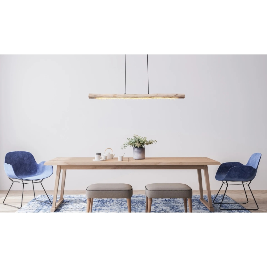 Globo 15354-20 - LED luster na kabelu FELICITAS, s mogućnošću prigušivanja, LED/25W/230V, bež