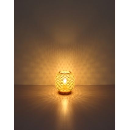 Globo - Stolna lampa 1xE27/60W/230V bambus