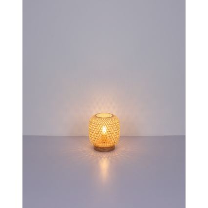 Globo - Stolna lampa 1xE27/60W/230V bambus