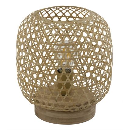 Globo - Stolna lampa 1xE27/60W/230V bambus