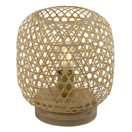 Globo - Stolna lampa 1xE27/60W/230V bambus