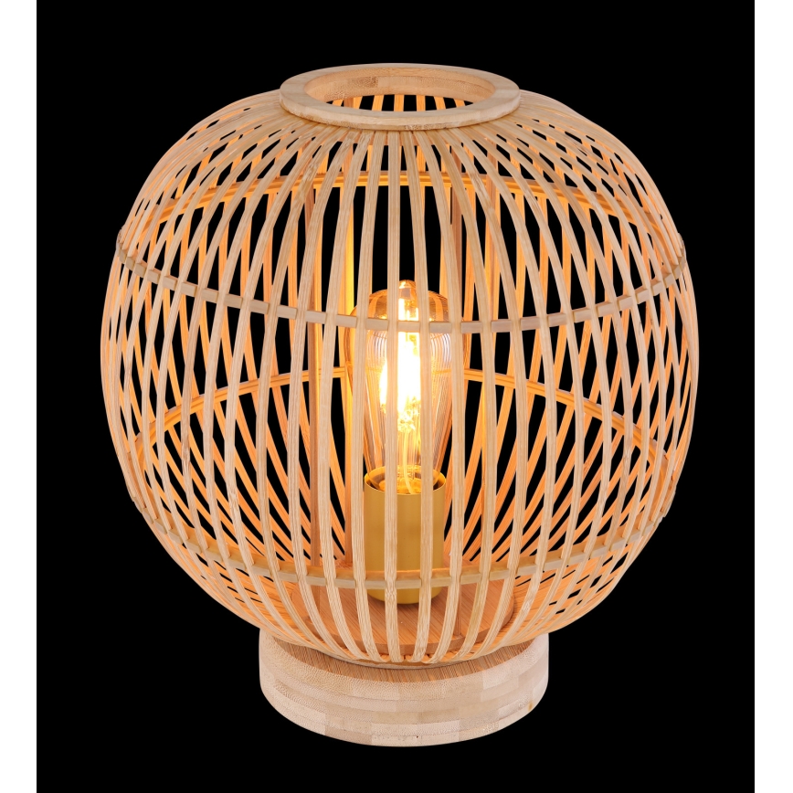 Globo - Stolna lampa 1xE27/60W230V bambus