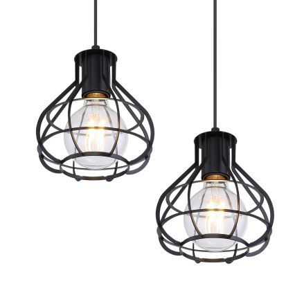 Globo - Luster na sajli 4xE27/60W/230V