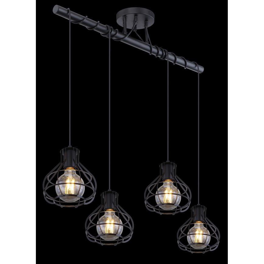 Globo - Luster na sajli 4xE27/60W/230V