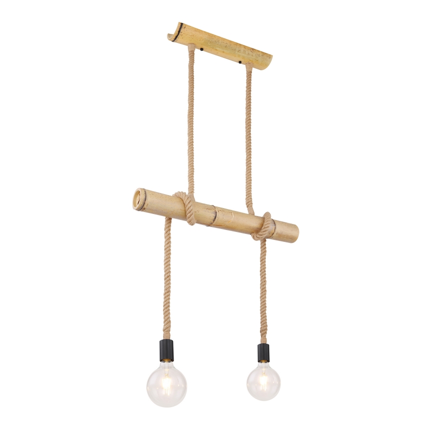 Globo - Luster na sajli 2xE27/60W/230V
