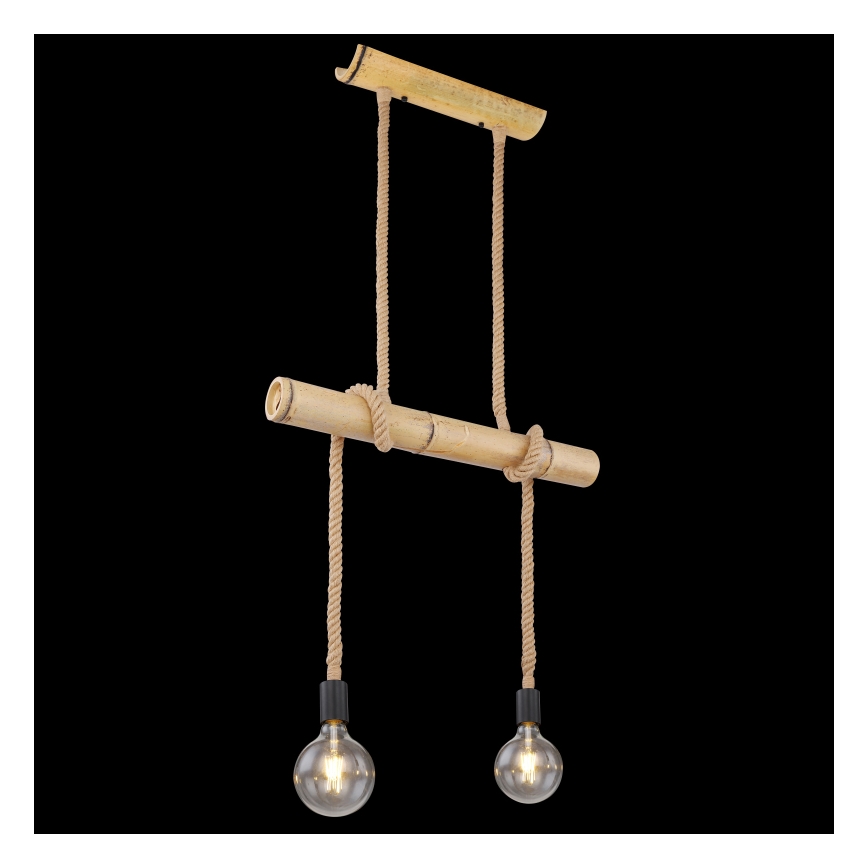 Globo - Luster na sajli 2xE27/60W/230V