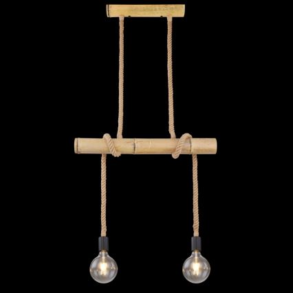 Globo - Luster na sajli 2xE27/60W/230V