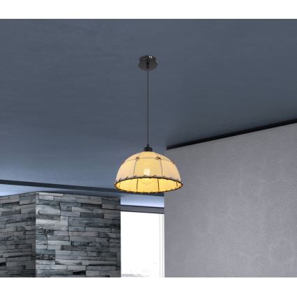 Globo - Luster na sajli 1xE27/60W/230V