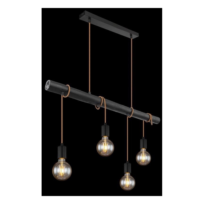Globo 15459-4H - Luster na sajli LEO 4xE27/60W/230V