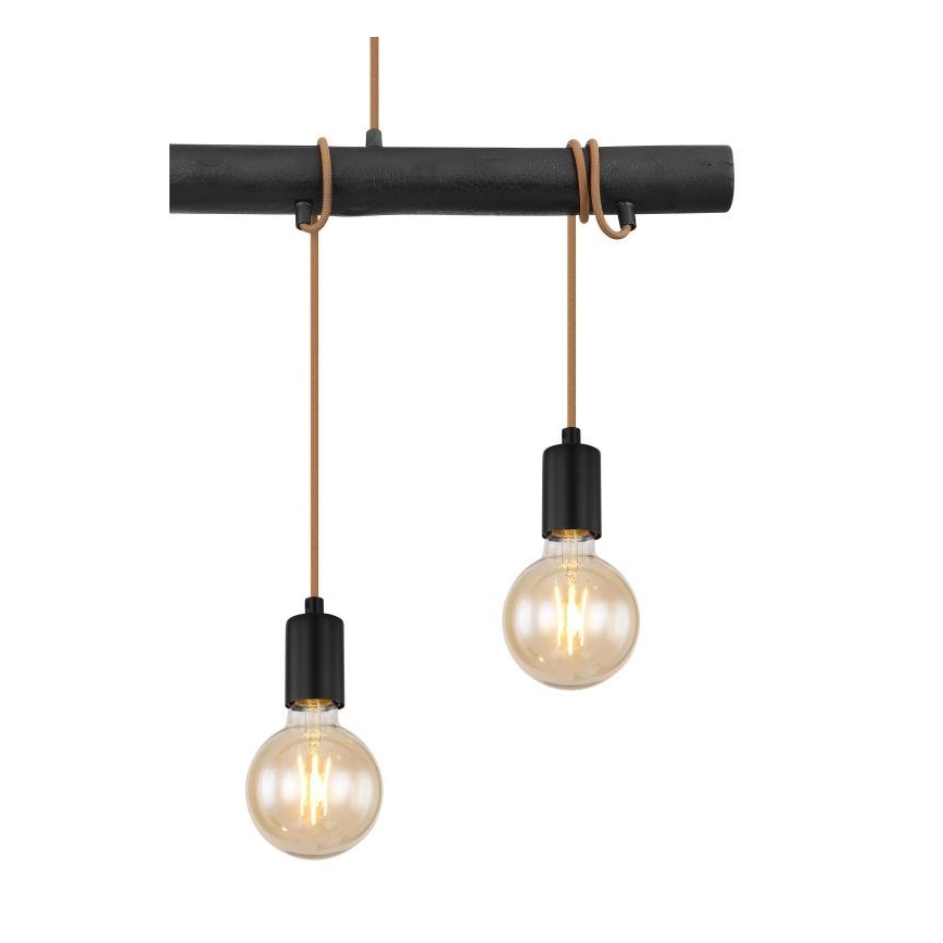 Globo 15459-4H - Luster na sajli LEO 4xE27/60W/230V