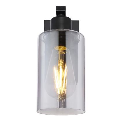 Globo - Zidna svjetiljka 1xE27/60W/230V crna