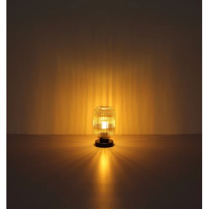 Globo - Stolna lampa 1xE27/40W/230V smeđa