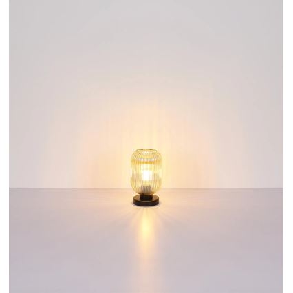 Globo - Stolna lampa 1xE27/40W/230V smeđa
