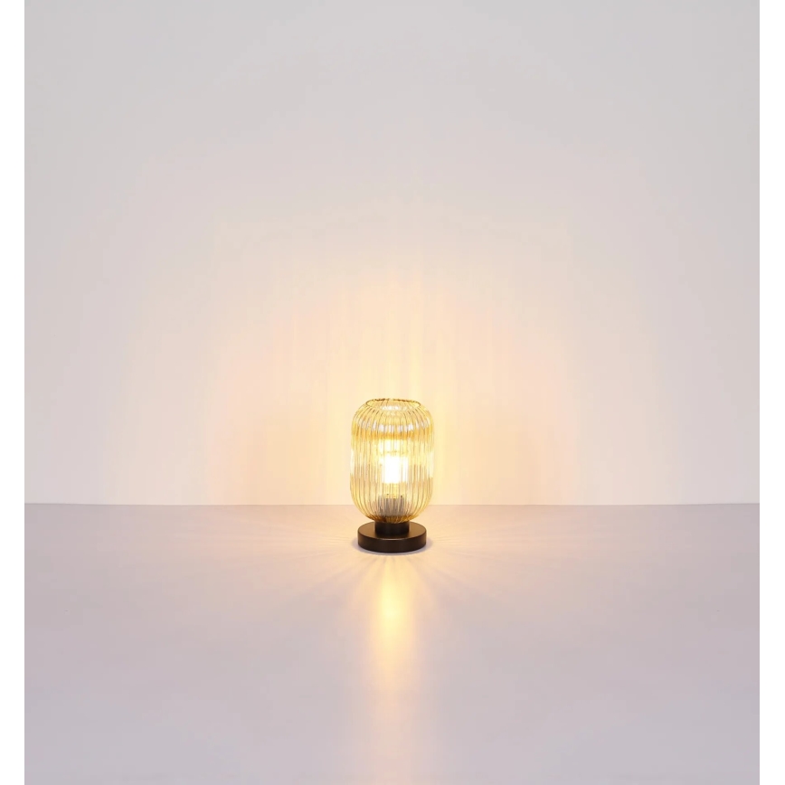 Globo - Stolna lampa 1xE27/40W/230V smeđa