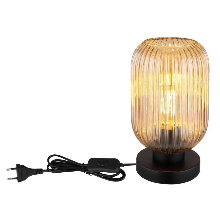 Globo - Stolna lampa 1xE27/40W/230V smeđa