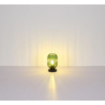 Globo - Stolna lampa 1xE27/40W/230V zelena