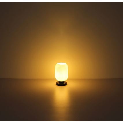 Globo - Stolna lampa 1xE27/40W/230V bijela