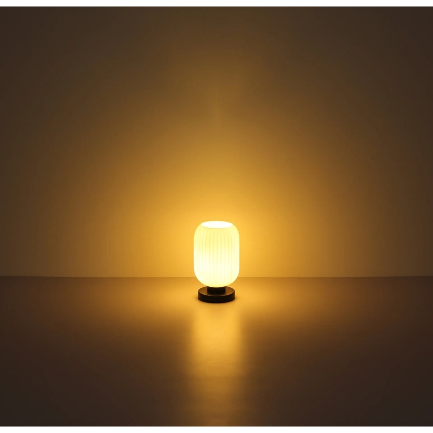 Globo - Stolna lampa 1xE27/40W/230V bijela
