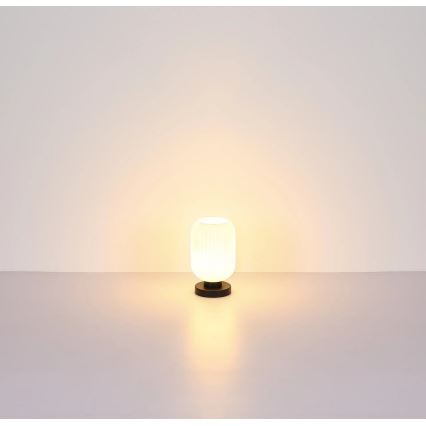 Globo - Stolna lampa 1xE27/40W/230V bijela