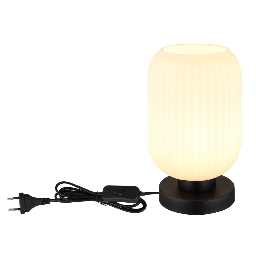 Globo - Stolna lampa 1xE27/40W/230V bijela