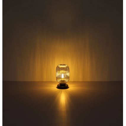 Globo - Stolna lampa 1xE27/40W/230V siva