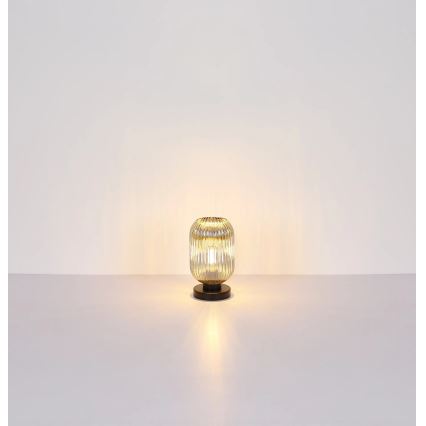 Globo - Stolna lampa 1xE27/40W/230V siva