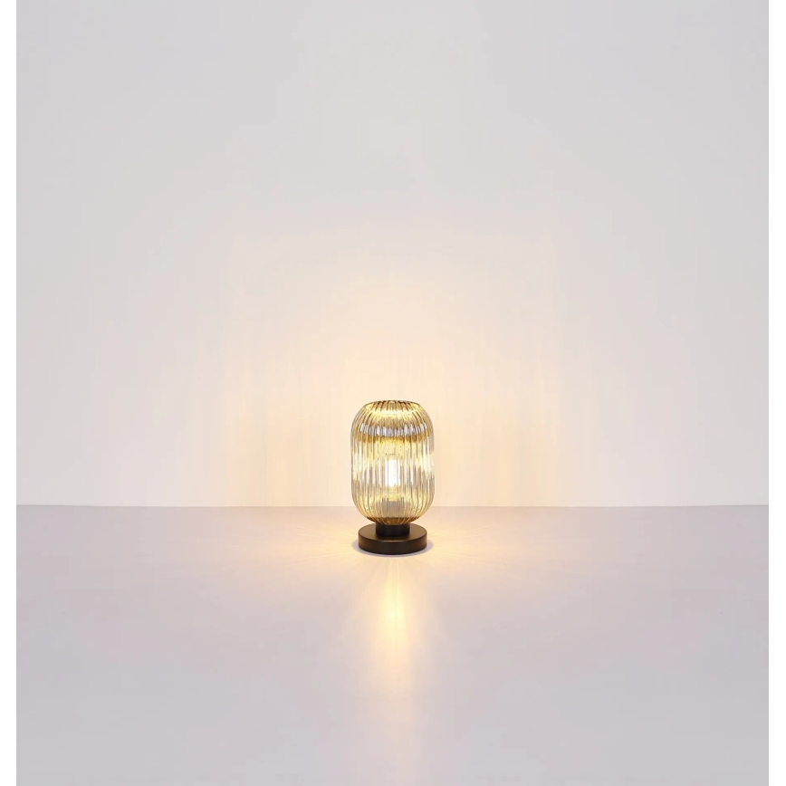 Globo - Stolna lampa 1xE27/40W/230V siva