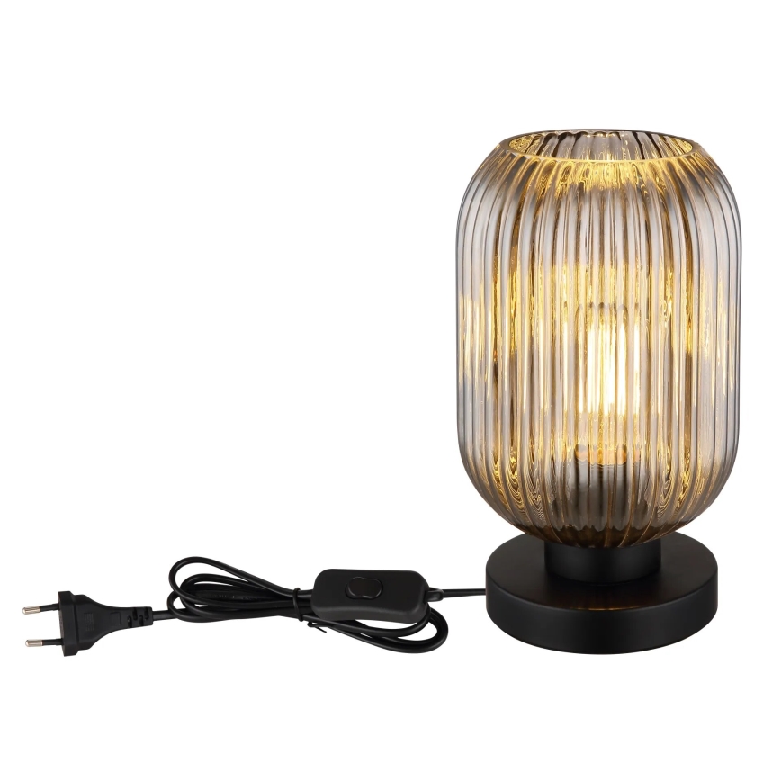 Globo - Stolna lampa 1xE27/40W/230V siva