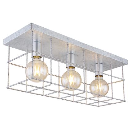 Globo 15530Z-3D - Stropna svjetiljka MERRIL 3xE27/60W/230V