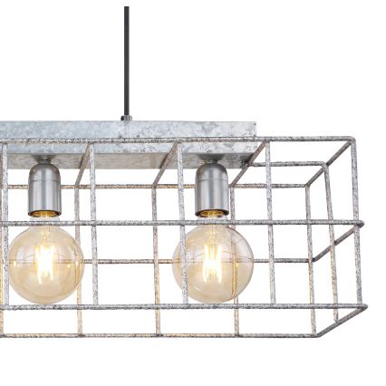 Globo 15530Z-4H - Luster na sajli MERRIL 4xE27/60W/230V