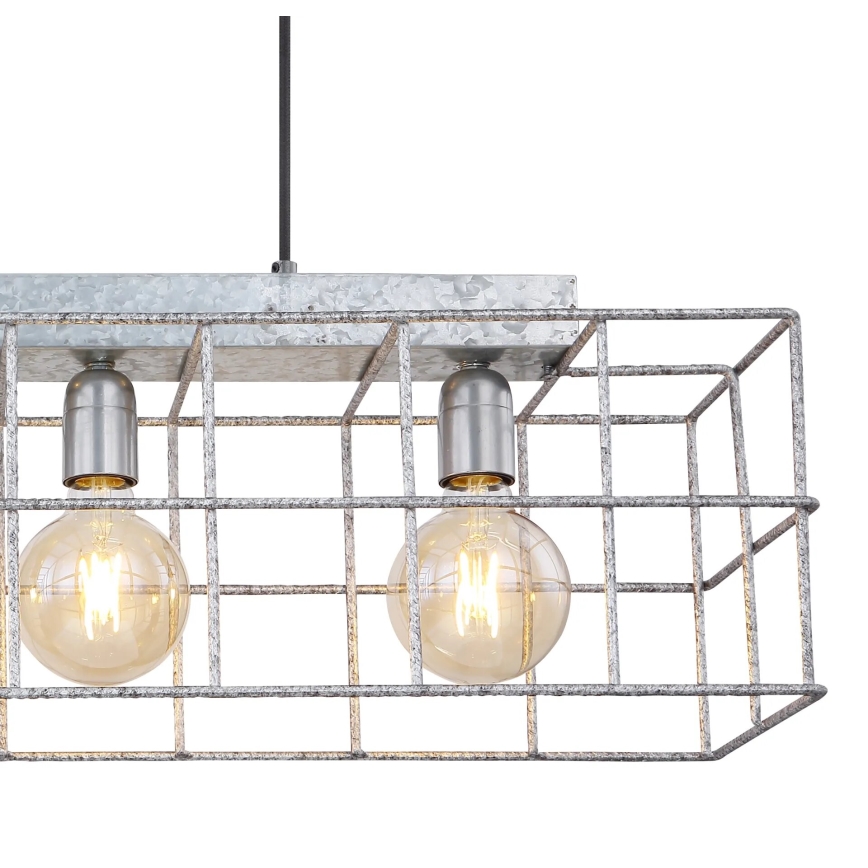Globo 15530Z-4H - Luster na sajli MERRIL 4xE27/60W/230V