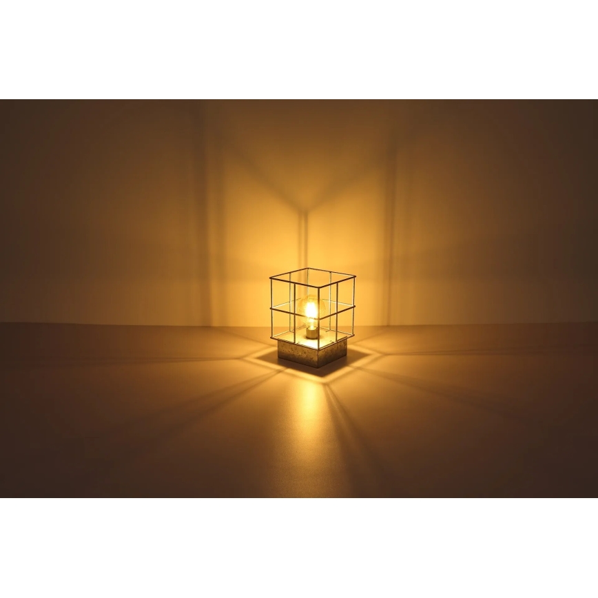 Globo 15530ZT - Stolna lampa MERRIL 1xE27/60W/230V