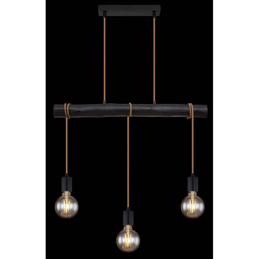 Globo - Luster na sajli 3xE27/60W/230V