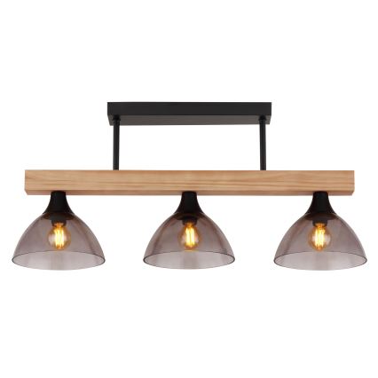 Globo - Nadgradni luster 3xE14/15W/230V bor