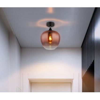 Globo - Stropna svjetiljka 1xE27/40W/230V bakrena