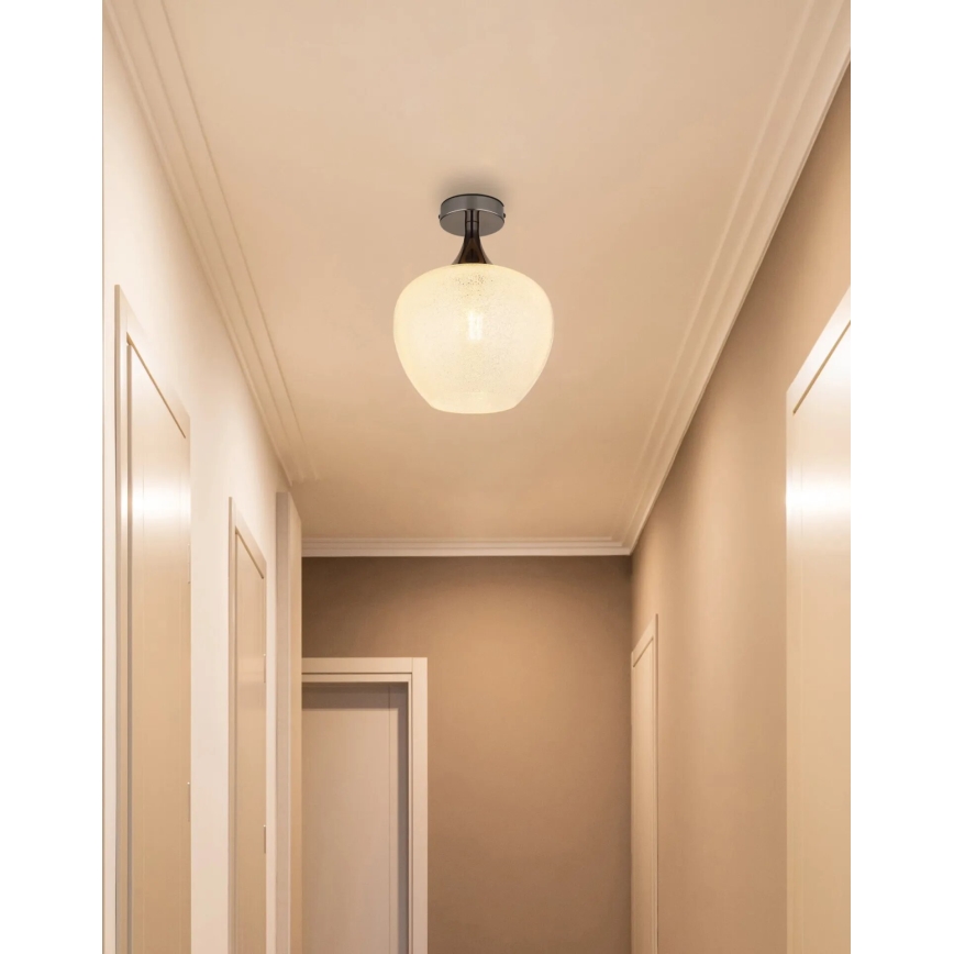 Globo - Stropna svjetiljka 1xE27/40W/230V bijela/antracit