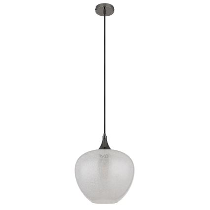 Globo - Luster na sajli 1xE27/40W/230V pr. 29 cm bijela/antracit