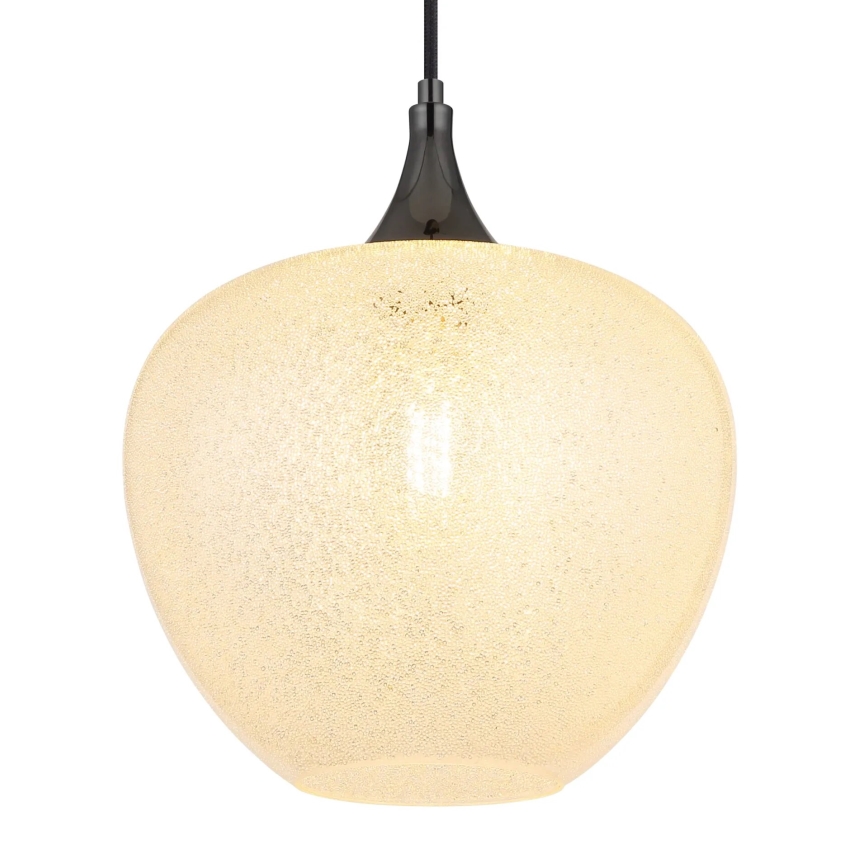 Globo - Luster na sajli 1xE27/40W/230V pr. 29 cm bijela/antracit